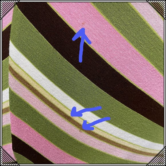 GIGI Diagonal Striped Halter Resort Dress - Picture 7 of 8